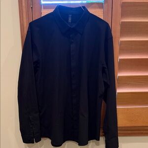 lululemon athletica Men's Black Dress Shirt